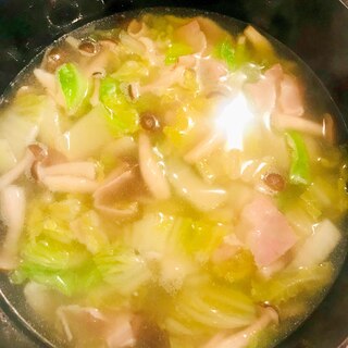 ★スープ★白菜とベーコン